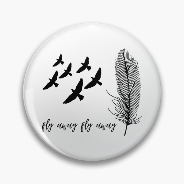 Item preview, Fly Away Fly Away Feather designed and sold by indepthdesigns.