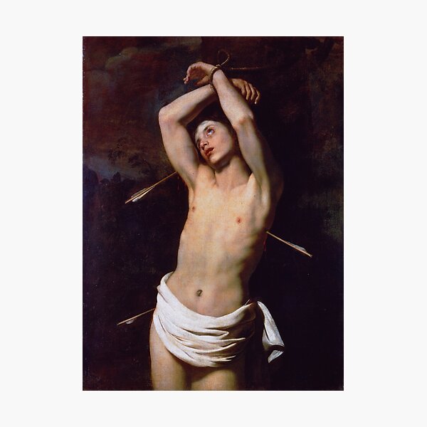 Item preview, St. Sebastian by Nicolas Régnier designed and sold by softbluehum.