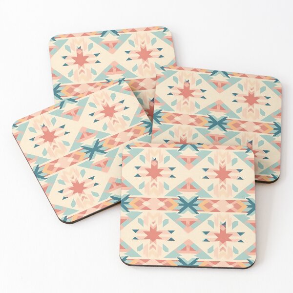 Item preview, Vintage Geometric Nostalgia - Retro Cottagecore Pattern designed and sold by mp0914.