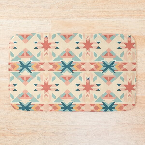 Item preview, Vintage Geometric Nostalgia - Retro Cottagecore Pattern designed and sold by mp0914.