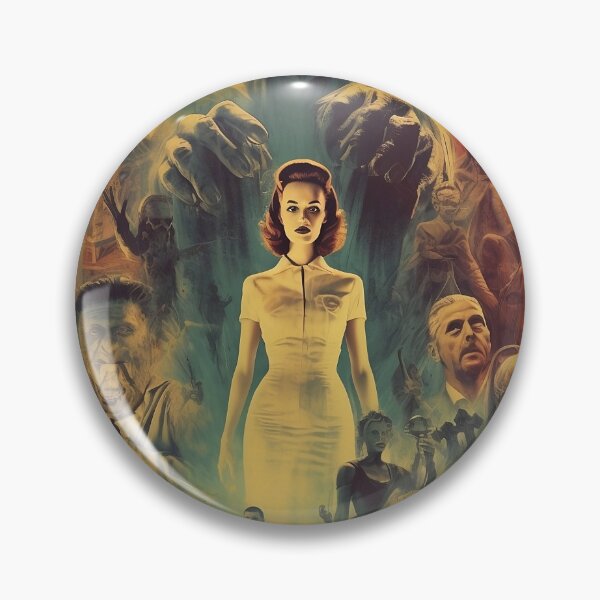 Item preview, Vintage Horror Film Art designed and sold by Spiralysis.