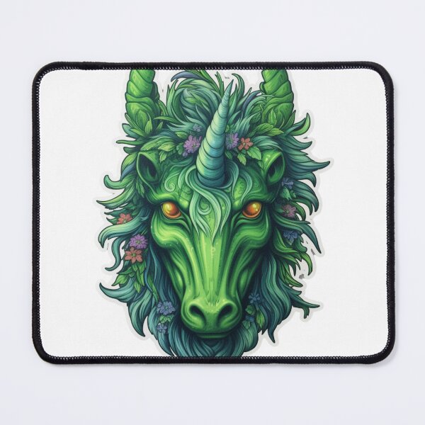 Item preview, Green Unicorn Sticker designed and sold by Jaro90.