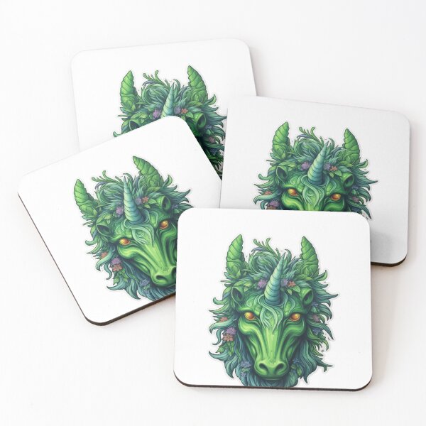 Item preview, Green Unicorn Sticker designed and sold by Jaro90.