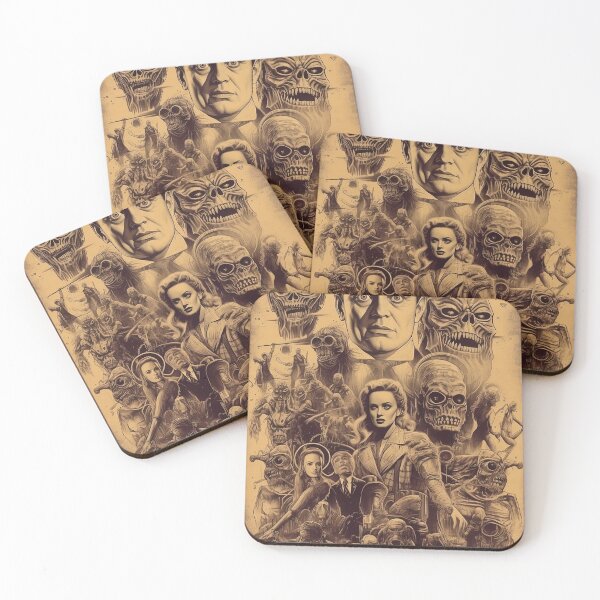 Item preview, Vintage Horror Film Art designed and sold by Spiralysis.