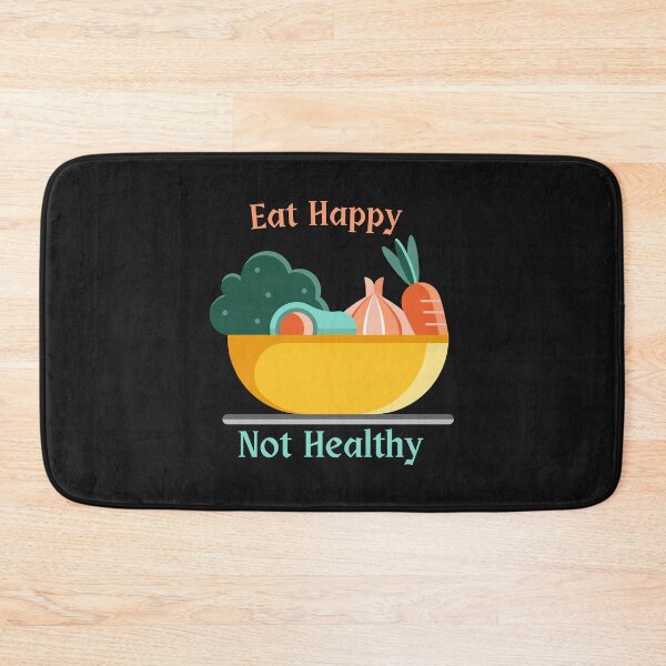Item preview, Eat Happy Not Healthy designed and sold by Stickers  Designer.