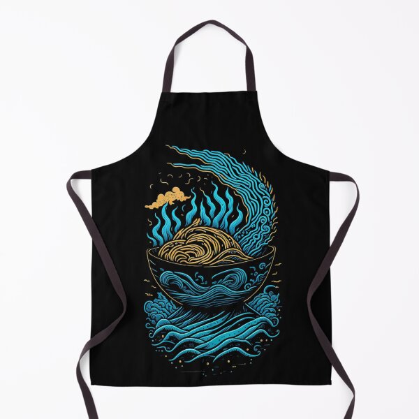 Item preview, Bowl of Ramen Wave Painting designed and sold by HarshBrown.