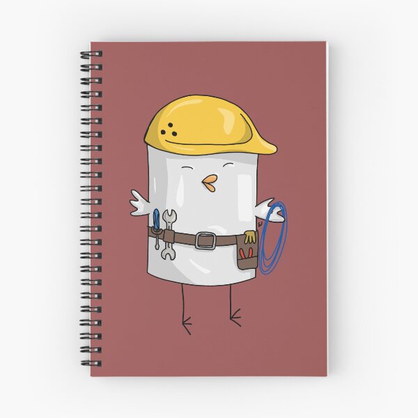 Item preview, Electrician Marshmallow Chicken designed and sold by rodeodog.