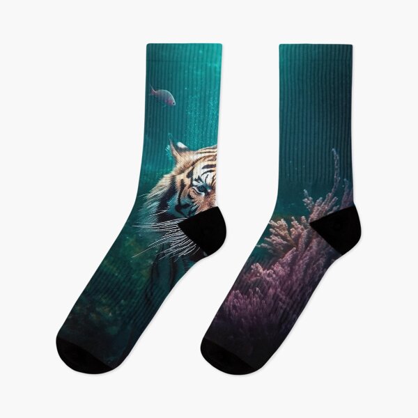 Item preview, Jaguar,tigre animal nadando,envolto de verde designed and sold by afpnegocios.