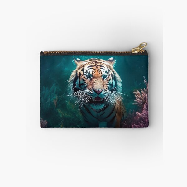Item preview, Jaguar,tigre animal nadando,envolto de verde designed and sold by afpnegocios.