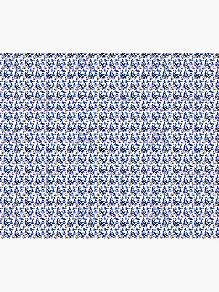 Thumbnail 6 of 6, Throw Blanket, Flower Pattern "Stephen" designed and sold by Patterns For Products.