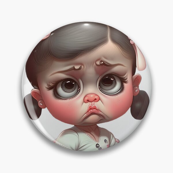 Item preview, The Pouty Girl Version Two Illustration designed and sold by FernLiz.