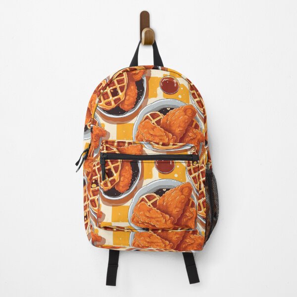 Item preview, Waffles with fried chicken (pattern) designed and sold by ivanmejia.