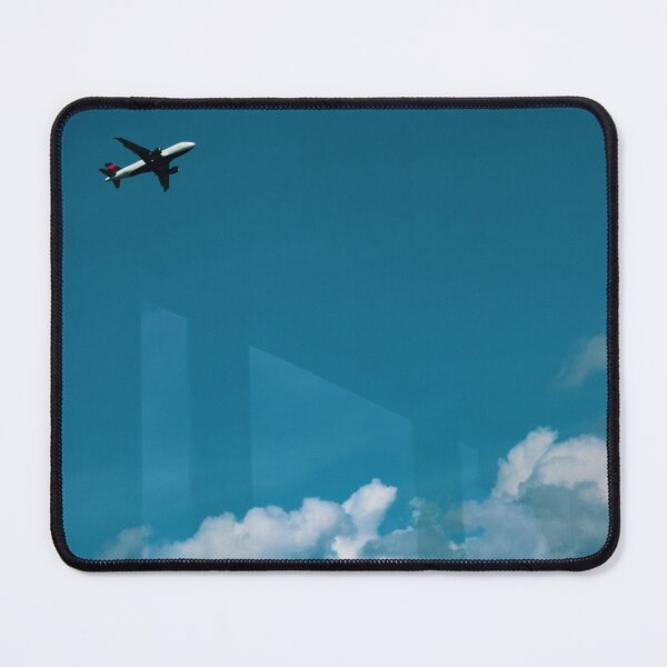 Item preview, Blue sky, fluffy clouds. Airplane.  designed and sold by amak.