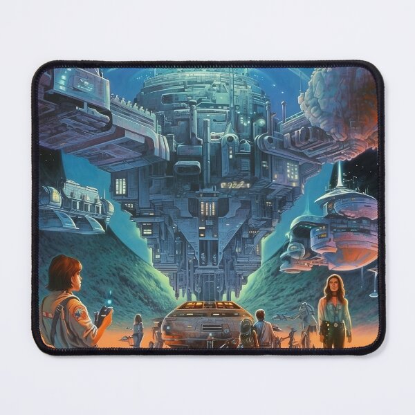 Item preview, Retro 1980s SciFi Art designed and sold by Spiralysis.