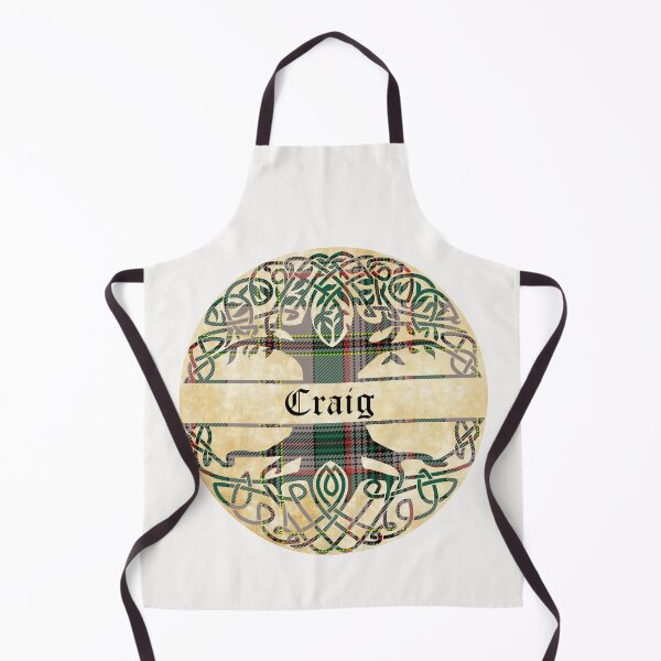 Item preview, Craig Tree of Life Clan Scottish Surname tartan designed and sold by BagTown Clans.