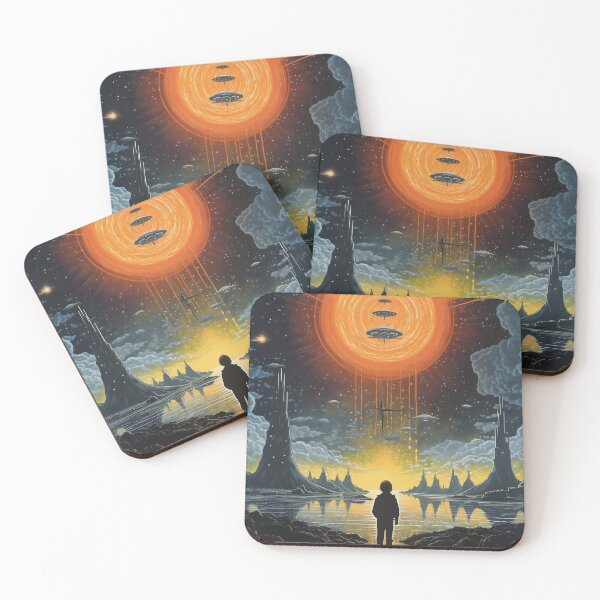 Item preview, Retro 1980s SciFi Art designed and sold by Spiralysis.