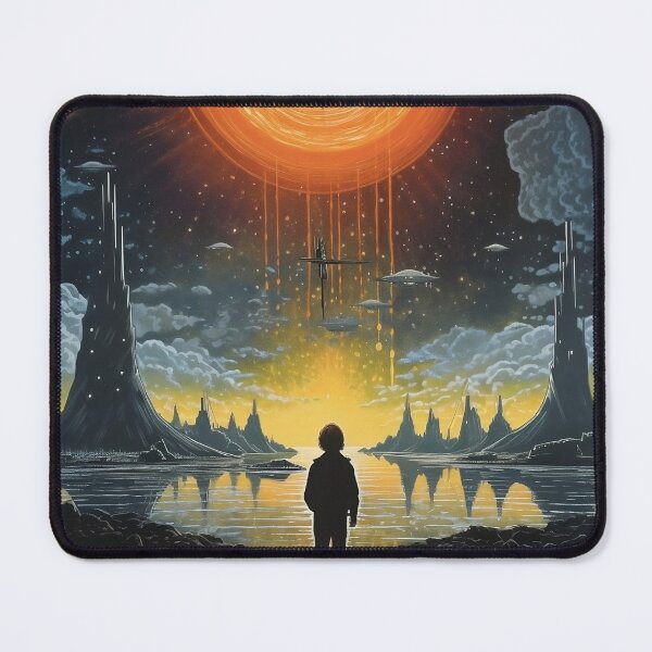 Item preview, Retro 1980s SciFi Art designed and sold by Spiralysis.