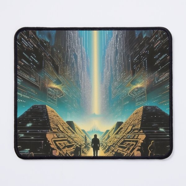 Item preview, Retro 1980s SciFi Art designed and sold by Spiralysis.