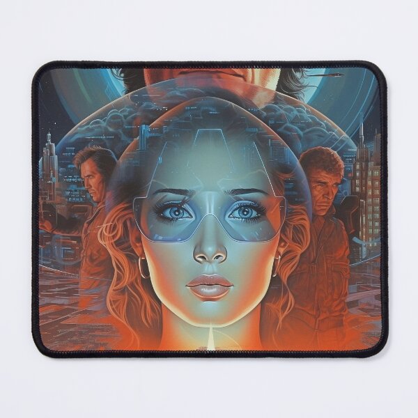 Item preview, Retro 1980s SciFi Art designed and sold by Spiralysis.