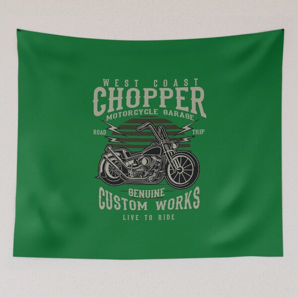 Item preview, West Coast Chopper - Genuine Custom Works - Live To Ride designed and sold by flipper42.