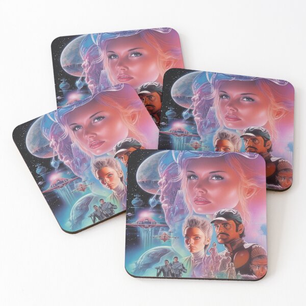 Item preview, Retro 1980s SciFi Art designed and sold by Spiralysis.