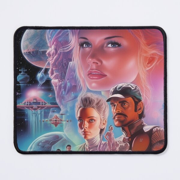 Item preview, Retro 1980s SciFi Art designed and sold by Spiralysis.