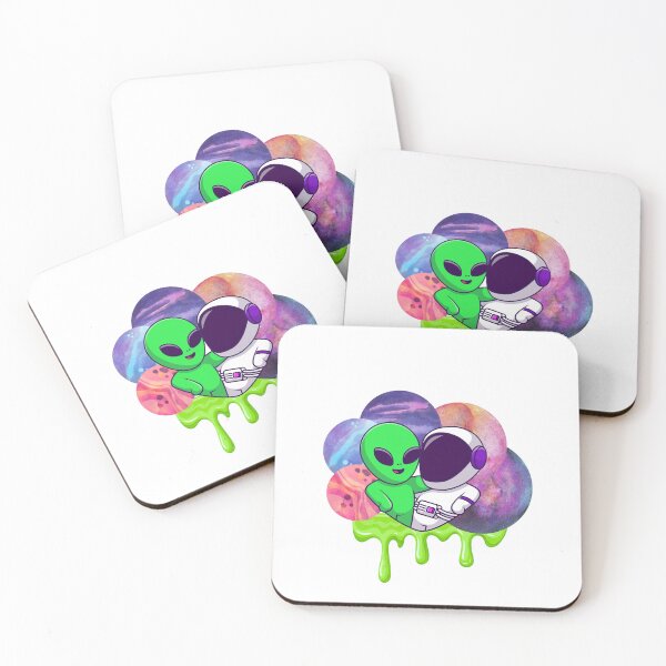 Item preview, Alien and astronaut without background designed and sold by Les125.