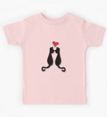 Cats in love Tee Kids Tee
