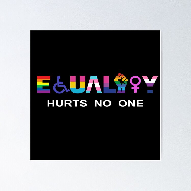 Equality Hurts No One Sticker