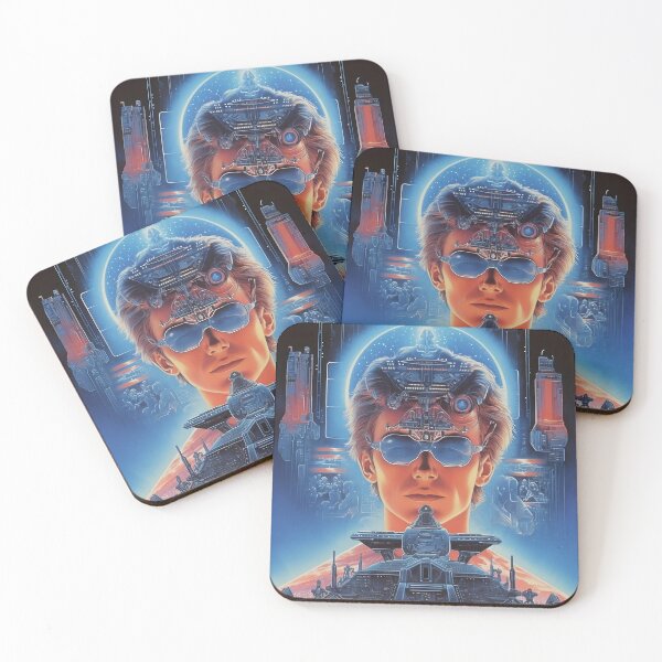 Item preview, Retro 1980s SciFi Art designed and sold by Spiralysis.