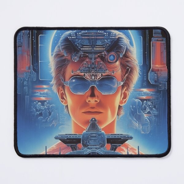 Item preview, Retro 1980s SciFi Art designed and sold by Spiralysis.