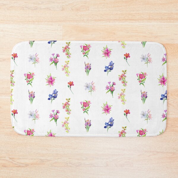 Item preview, Watercolor Summer Flower Mix designed and sold by silviaol.