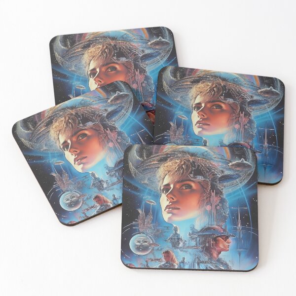 Item preview, Retro 1980s SciFi Art designed and sold by Spiralysis.