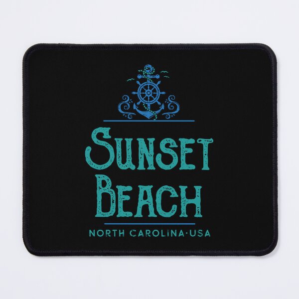 Item preview, Sunset Beach North Carolina Nautical Design designed and sold by Futurebeachbum.