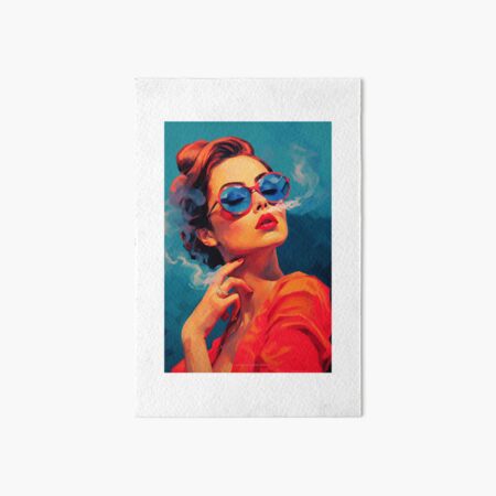 Stoner Chick | Art Board Print