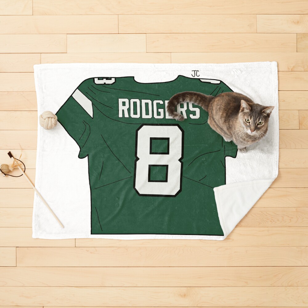 Aaron Rodgers Jets Jersey Greeting Card for Sale by jcamilleri