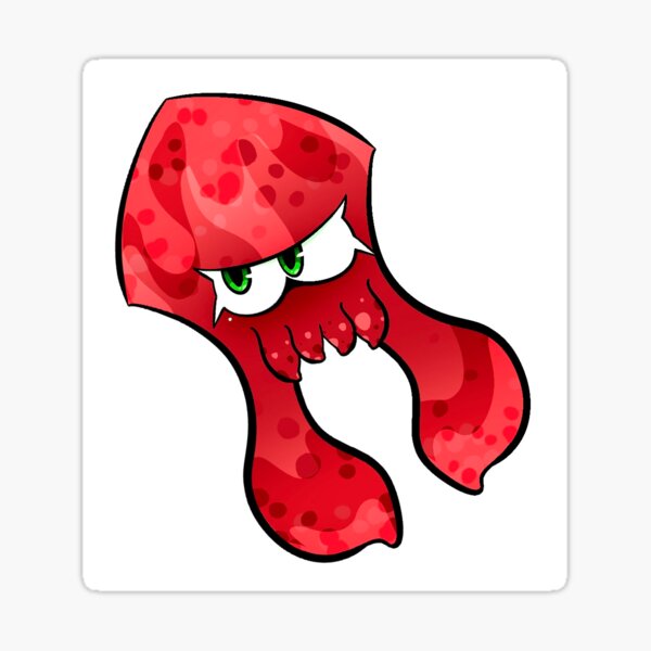 Item preview, Red Squid designed and sold by AltCultofDecay.
