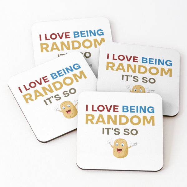 Item preview, I Love Being Random It's So Potato  designed and sold by Rami Khalifah.