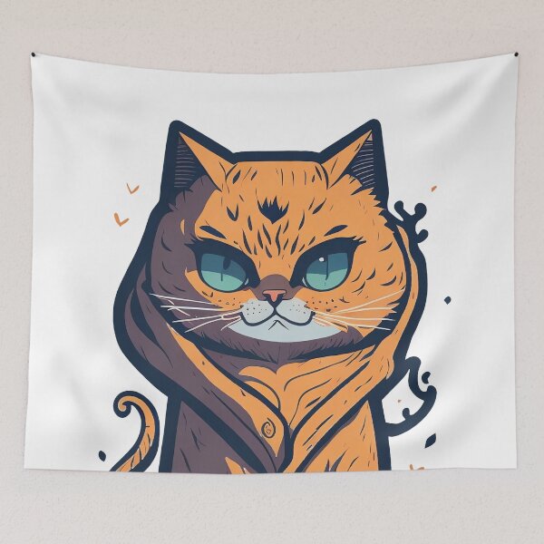 Item preview, Cat Miaw: Whiskers and Whimsy designed and sold by Paolospresent.