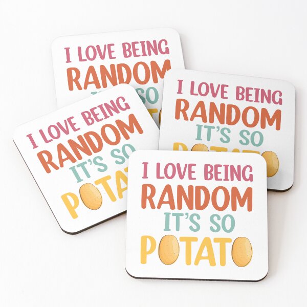 Item preview, I Love Being Random It's So Potato  designed and sold by Rami Khalifah.