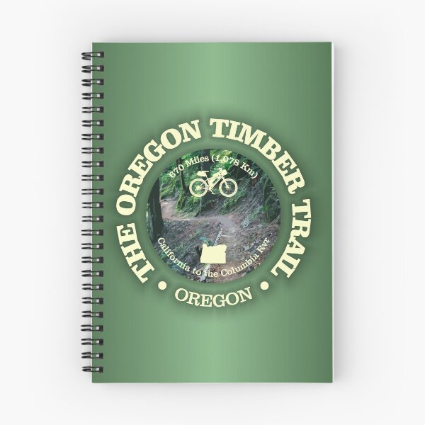 Item preview, Oregon Timber Trail (cycling c) designed and sold by curranmorgan.