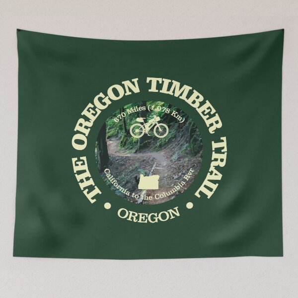 Item preview, Oregon Timber Trail (cycling c) designed and sold by curranmorgan.