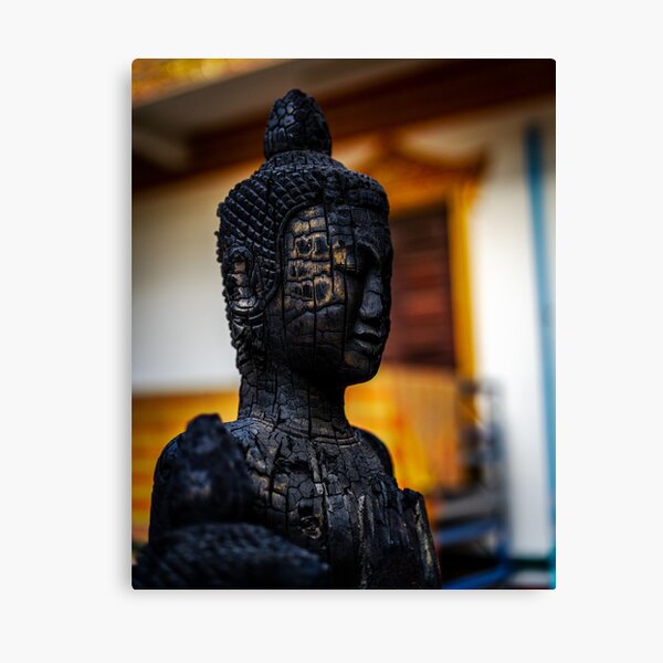 Burnt Buddha Canvas Print