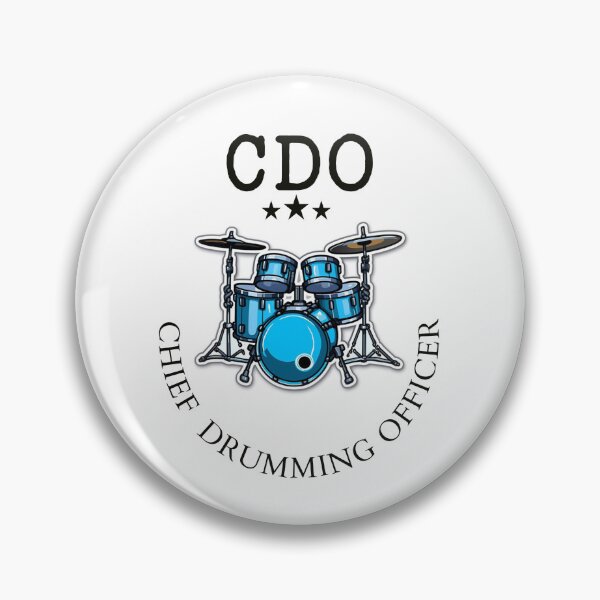 Item preview, Chief Drumming Officer designed and sold by Patrick Edwards.