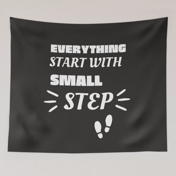 Item preview, everything start with small step designed and sold by Hasithasu.