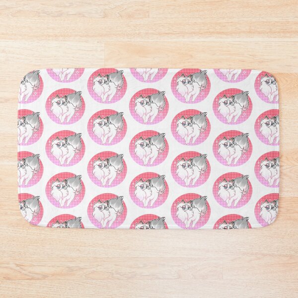 Item preview, Pink flirtatious kitten designed and sold by Albuualbuu.