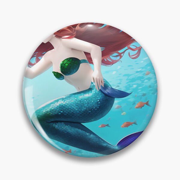 Item preview, Mermaid with a spiky thing designed and sold by lamuness.