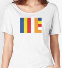 Buddhist Flag Women's Relaxed Fit T-Shirt