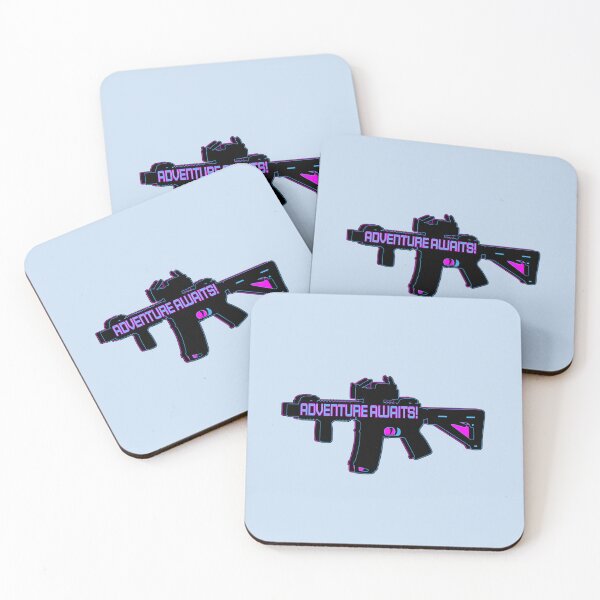 Item preview, 3D Retro 3 Dimension - Adventure Awaits! - M4 AR15 AR 15 AR-15 Rifle - Patriot Protester OG Original designed and sold by Bandanapparel.
