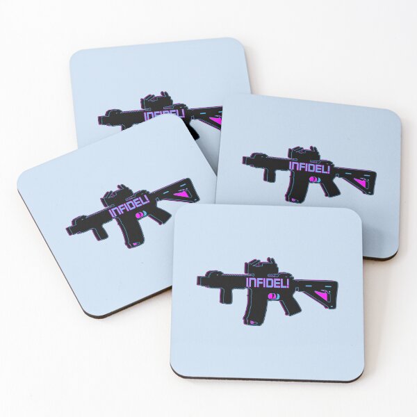 Item preview, 3D Retro 3 Dimension - Infidel - M4 AR15 AR 15 AR-15 Rifle - Patriot Protester OG Original Gangster  designed and sold by Bandanapparel.